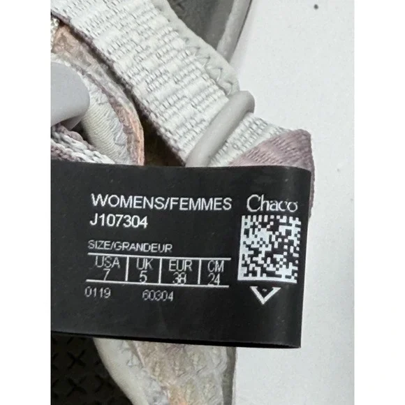 Chaco Odyssey Womens Mesh Outdoor Closed Toe Hiking Sandals Size 7 Waterproof - Picture 8 of 9